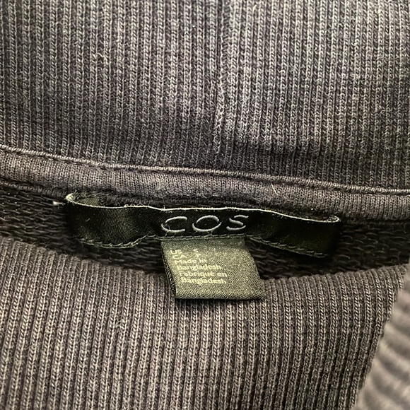 Cos navy turtleneck size small color navy - Picture 2 of 5